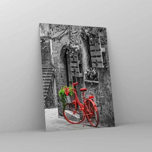 Glass picture - Tuscan Alley - 50x70 cm