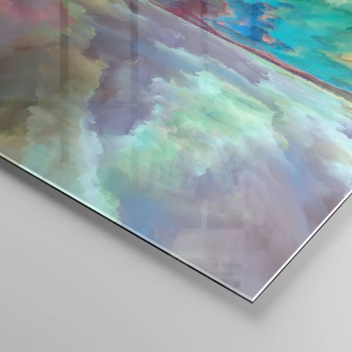 Glass picture - Two Skies - 100x40 cm
