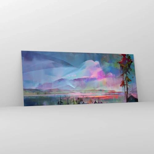 Glass picture - Under Gentle Sky - 120x50 cm