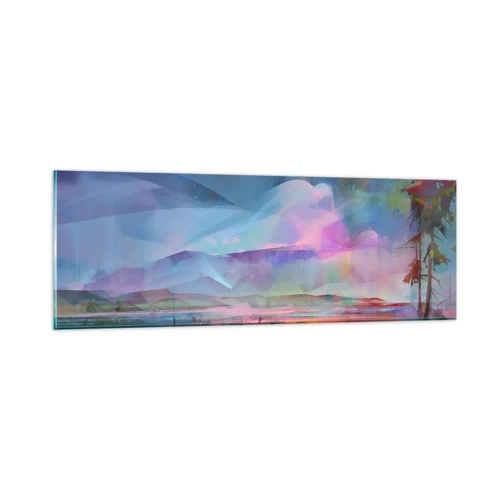 Glass picture - Under Gentle Sky - 90x30 cm