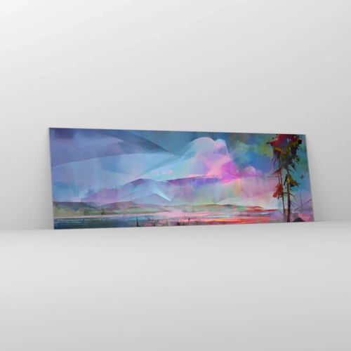 Glass picture - Under Gentle Sky - 90x30 cm