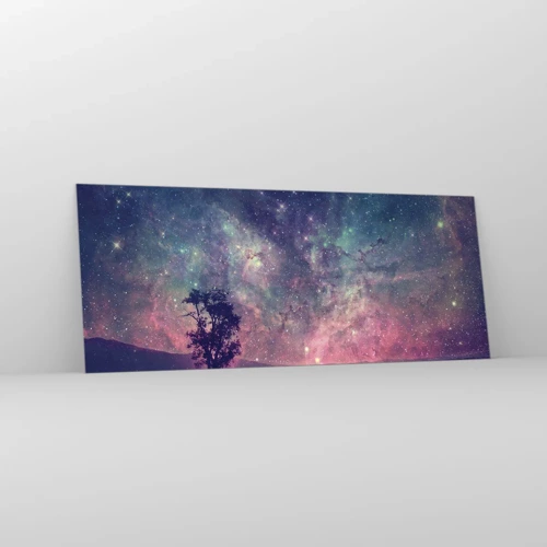 Glass picture - Under Magical Sky - 100x40 cm