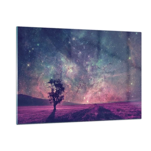 Glass picture - Under Magical Sky - 120x80 cm