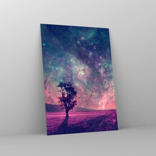 Glass picture - Under Magical Sky - 50x70 cm