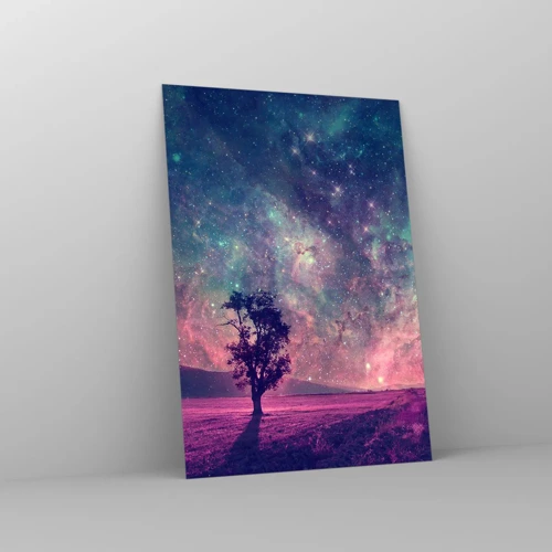 Glass picture - Under Magical Sky - 70x100 cm