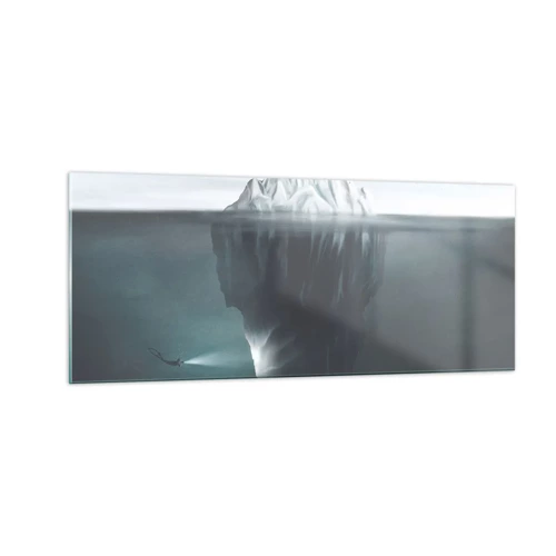 Glass picture - Underwater Secret - 100x40 cm
