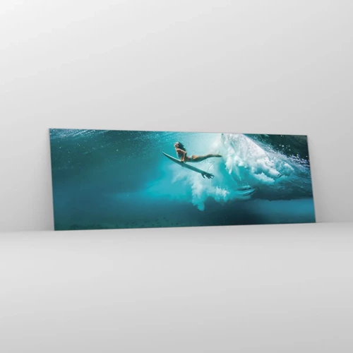 Glass picture - Undewater World - 90x30 cm