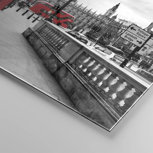 Glass picture - Undoubtedly London - 120x80 cm