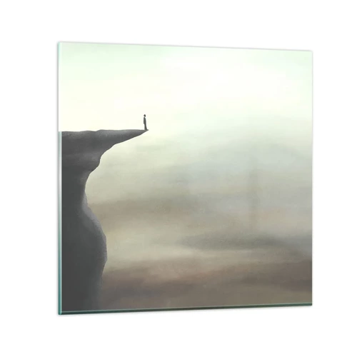 Glass picture - Upwards, Naturally! - 70x70 cm