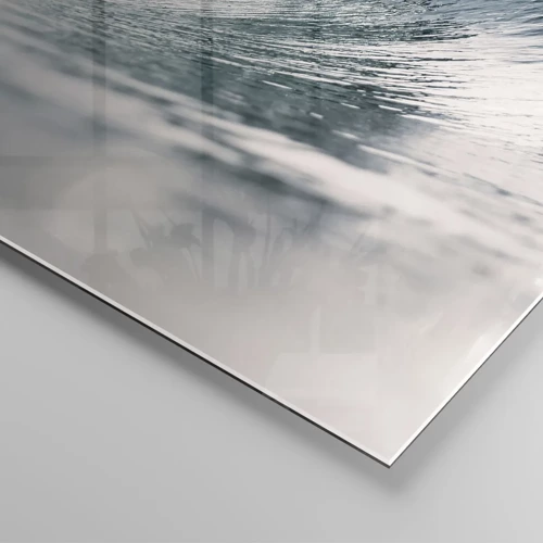 Glass picture - Water Summit - 100x40 cm