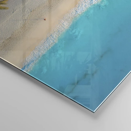 Glass picture - Welcome to Paradise - 120x50 cm