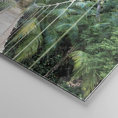 Glass picture - Welcome to the Jungle! - 120x80 cm