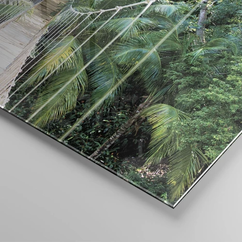 Glass picture - Welcome to the Jungle! - 80x120 cm
