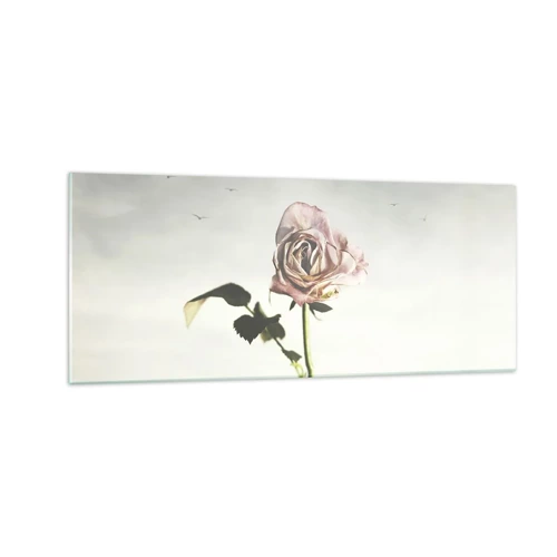 Glass picture - Welcoming of Spring - 100x40 cm