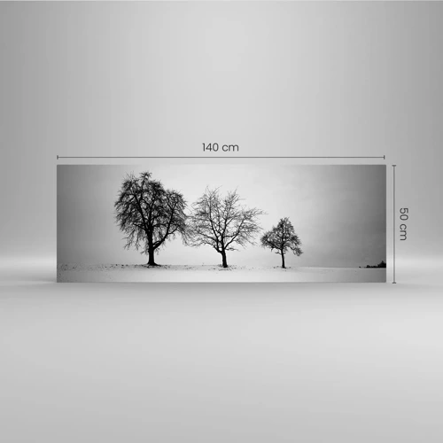 Glass picture - What Are They Dreaming About? - 140x50 cm