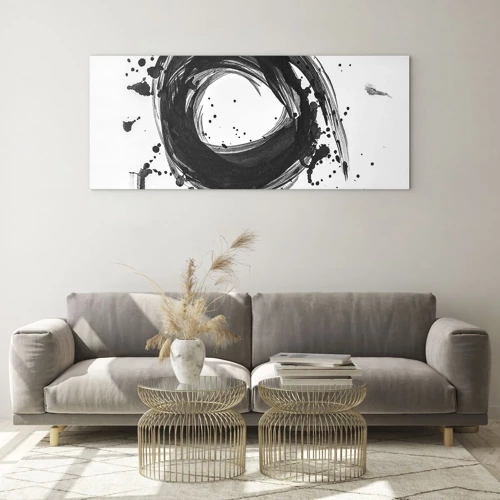 Glass picture - Whirl of Creation - 160x50 cm