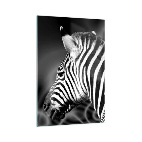 Glass picture - White Is White, and Black Is Black - 70x100 cm