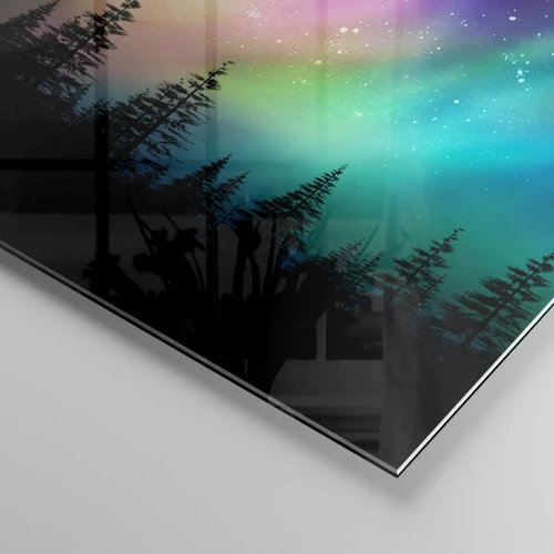 Glass picture - White Magic - 120x50 cm