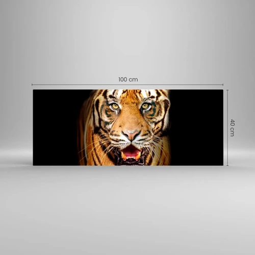 Glass picture - Wild at Heart - 100x40 cm