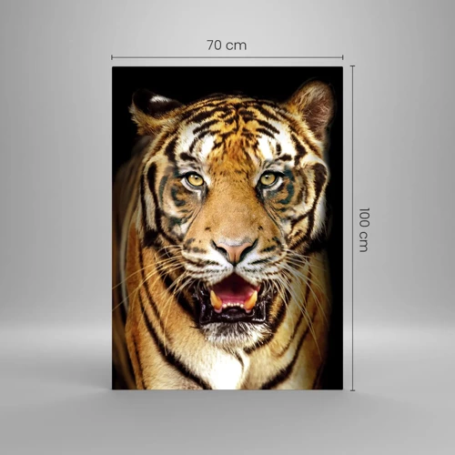 Glass picture - Wild at Heart - 70x100 cm