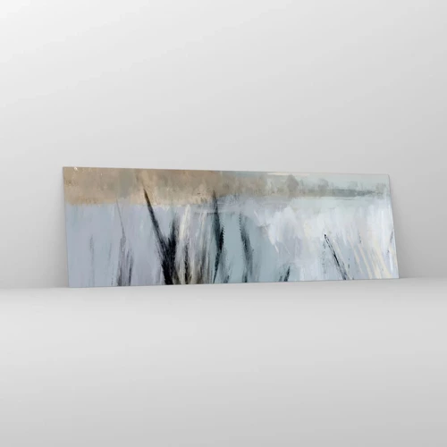 Glass picture - Winter Fields - 160x50 cm