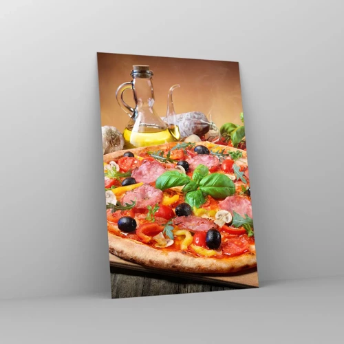 Glass picture - With a Real Italian Flavouring - 80x120 cm