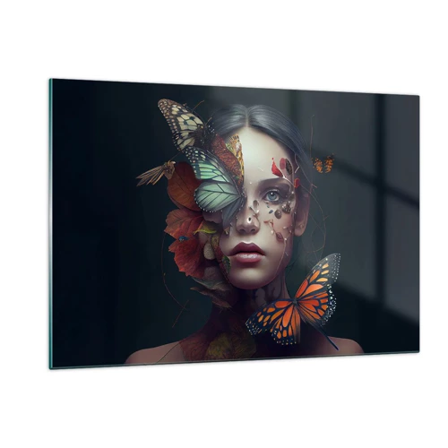 Glass picture - Wonderful Metamorphosis - 120x80 cm