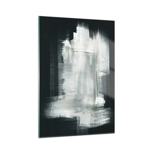 Glass picture - Woven from the Vertical and the Horizontal - 50x70 cm