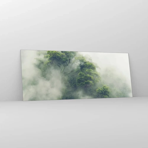 Glass picture - Wrapped In Fog - 100x40 cm