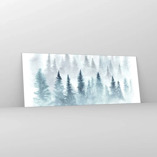 Glass picture - Wrapped up in a Fog - 100x40 cm