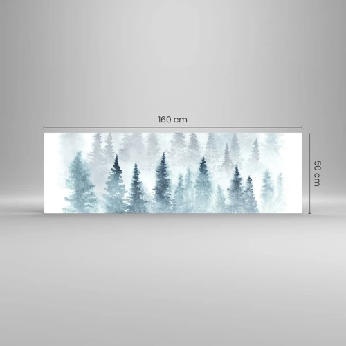 Glass picture - Wrapped up in a Fog - 160x50 cm