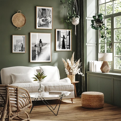 Green desire - Inspiration for the living room