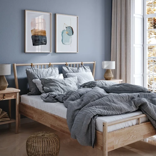 Light blue bedroom - Inspiration for the bedroom