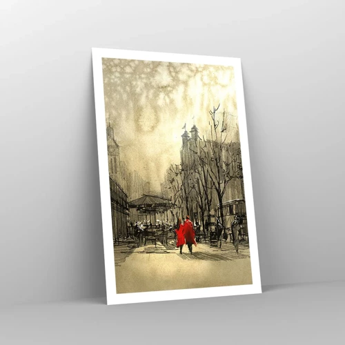 Poster - A Date in London Fog - 61x91 cm