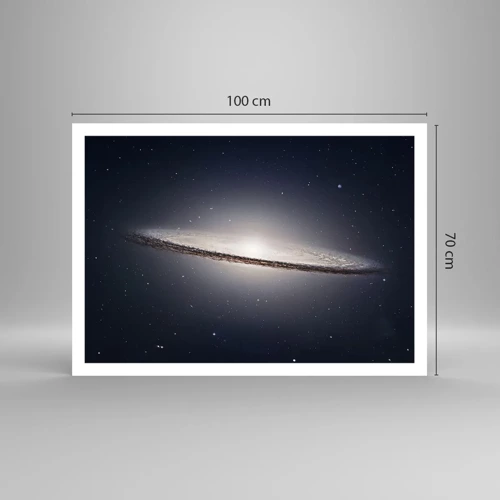 Poster - A Long Time Ago in a Distant Galaxy - 100x70 cm
