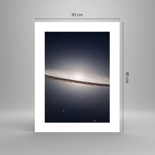 Poster - A Long Time Ago in a Distant Galaxy - 30x40 cm