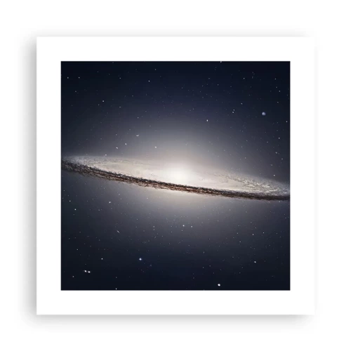Poster - A Long Time Ago in a Distant Galaxy - 40x40 cm