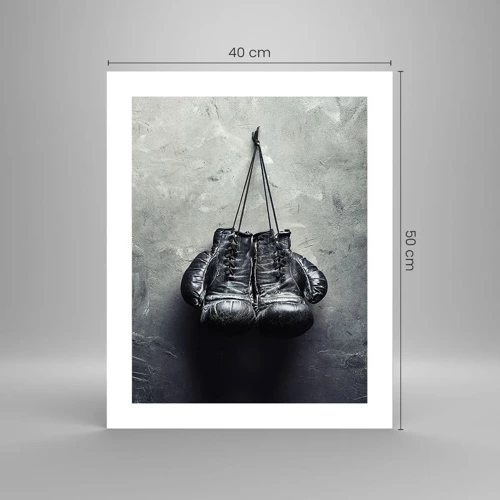 Poster - A Time of Fight and a Time of Peace - 40x50 cm