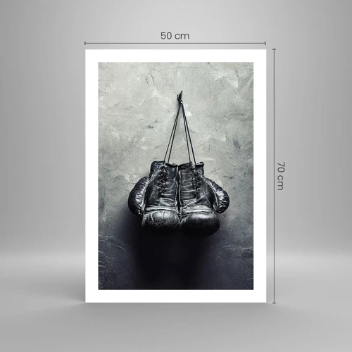 Poster - A Time of Fight and a Time of Peace - 50x70 cm