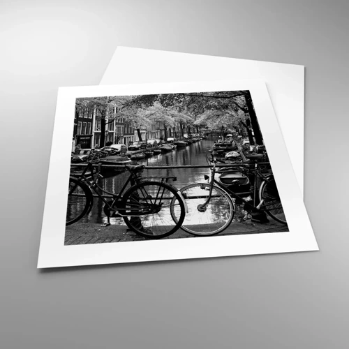 Poster - A Very Dutch View - 40x40 cm