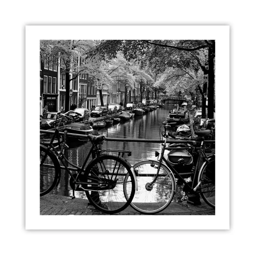 Poster - A Very Dutch View - 50x50 cm
