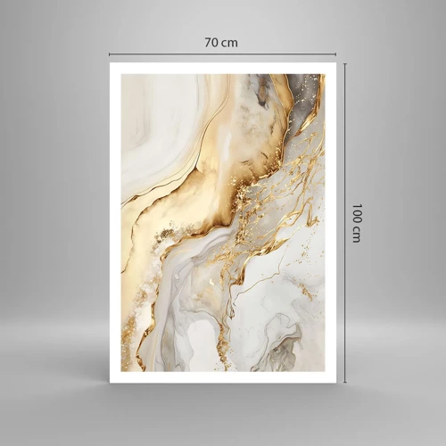 Poster - Abstract: Beauty and Good - 70x100 cm