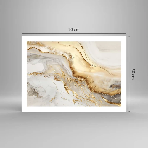 Poster - Abstract: Beauty and Good - 70x50 cm