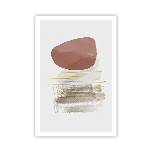 Poster - Abstract Colonnade - 61x91 cm