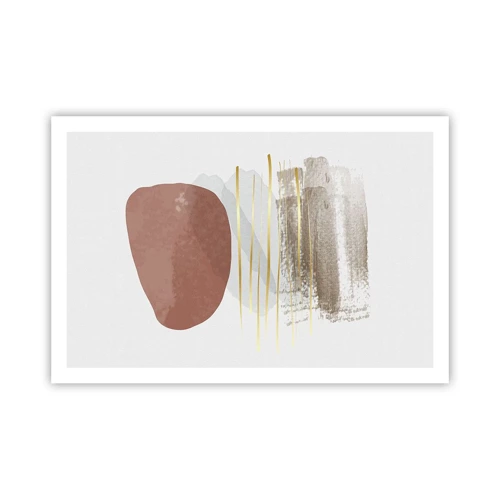 Poster - Abstract Colonnade - 91x61 cm