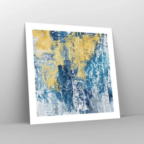 Poster - Abstract Full of Optimism - 50x50 cm