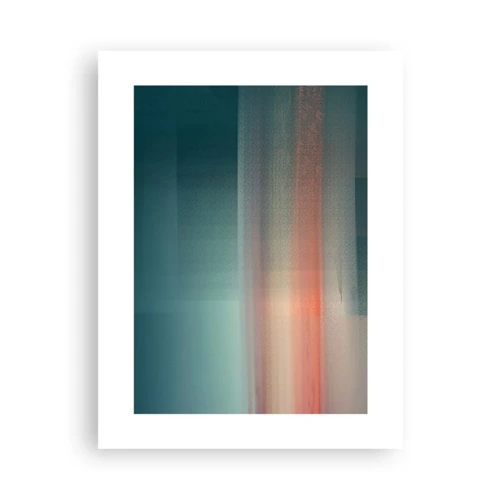 Poster - Abstract: Light Waves - 30x40 cm