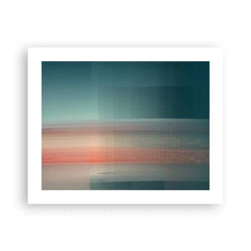 Poster - Abstract: Light Waves - 50x40 cm