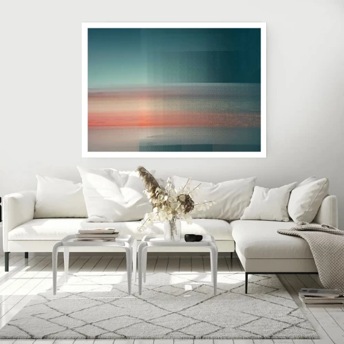 Poster - Abstract: Light Waves - 70x50 cm