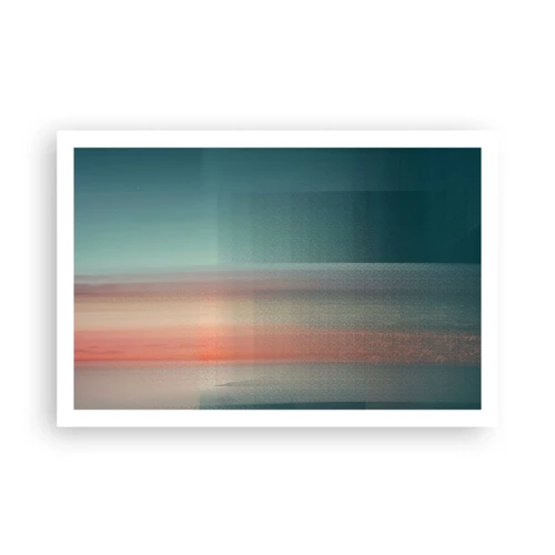 Poster - Abstract: Light Waves - 91x61 cm